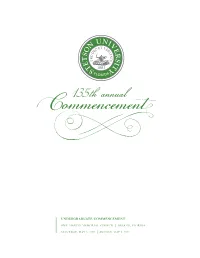 Spring 2021 Commencement
