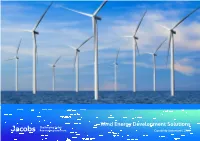Wind Energy Development Solutions Capability Statement | 2021 Jacobs at a Glance
