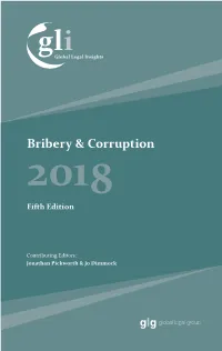 Bribery & Corruption