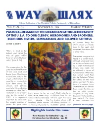 Highlights Inside This Issue