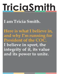 I Am Tricia Smith. Here Is What I Believe In, and Why I'm Running For