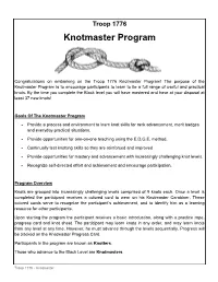 Knotmaster Program