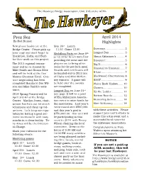 The Hawkeyer Is Available at May 2Nd Lunch Event