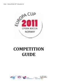 Competition Guide