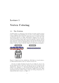 Vertex Coloring