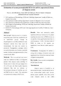 Estimation of Serum Prostaglandin D2 Levels and Its Expression in Tissue of Alopecia Areata