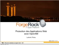 Protection Des Applications Web Avec Openam