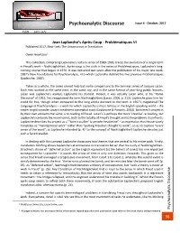 Psychoanalytic Discourse Reading Freud