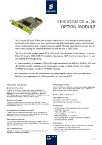 JPEG 2000 Module