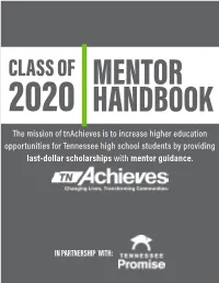 2020 Mentor Handbook
