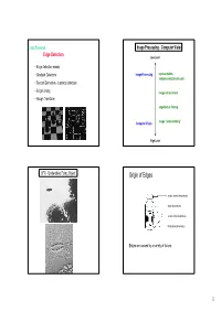 Edge Detection Low Level