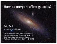 How Do Mergers Affect Galaxies?