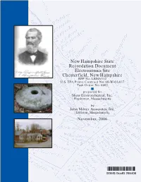 New Hampshire Historic Property Documentation