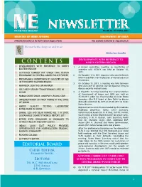 NEWSLETTER NEFOR FREE PUBLIC CIRCULATION Vol