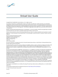 Onload User Guide