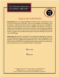 TABLE of CONTENTS Instructions: This Is an Interactive Table of Contents
