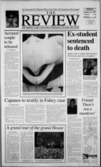 Capanos to Testify in Fahey Case Friend