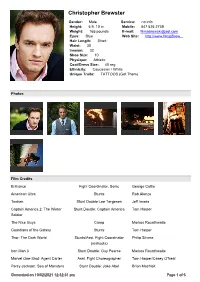 Christopher Brewster