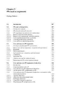 Pps Used As Arguments