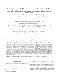 Combining Computer Models to Account for Mass Loss in Stellar Evolution
