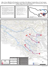 Map of Areas with Risk of Flooding Due to Overflow of the Shibuya