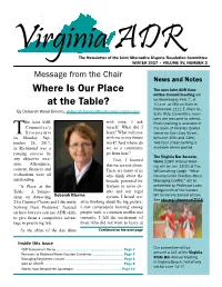 Where Is Our Place at the Table?