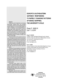 Europe's Southeastern Gateway