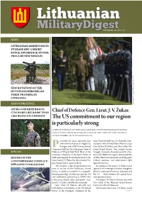 The US Commitment to Our Region Is Particularly Strong