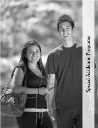 Academic Programs Freshman Programs