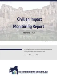 Civilian Impact Monitoring Report