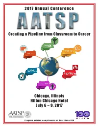 Creating a Pipeline from Classroom to Career 2017 Annual Conference