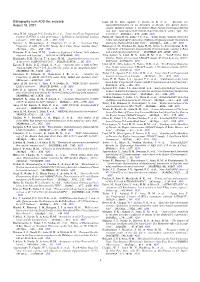Bibliography from ADS File: Antia.Bib June 27, 2021 1