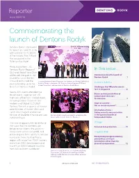 Commemorating the Launch of Dentons Rodyk