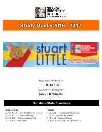 Stuart Little 2016 Study Guide