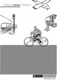 Building Better Transport