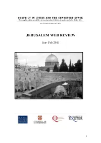 Jerusalem Web Review