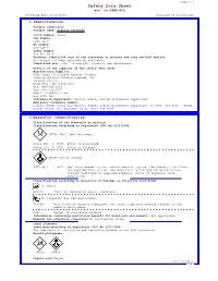 Safety Data Sheet Acc