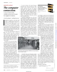 The Computer Connection Dov Greenbaum and Mark Gerstein (February 26, 2015) Science 347 (6225), 956