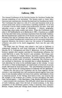 INTRODUCTION Galloway 1986