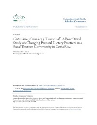 “Lo Normal”&lt;/I&gt;: a Biocultural Study On