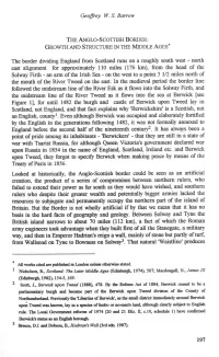 The Anglo-Scottish Border: Growth and Structure in the Middle Ages*