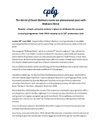 The World of David Walliamsmarks Ten Phenomenal Years With