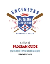 2021 Junior Lifeguard Program Guide