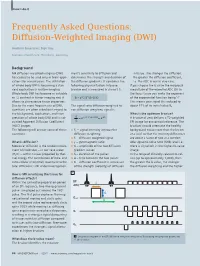 Diffusion-Weighted Imaging (DWI)
