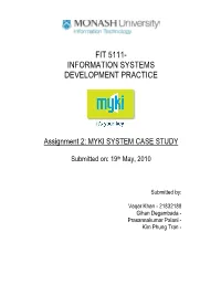 Fit 5111- Information Systems Development Practice