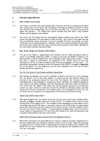2-1 2 PROJECT DESCRIPTION 2.1 Site Location and History 2.1.1 The