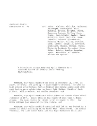 ENROLLED SENATE RESOLUTION NO. 94 By