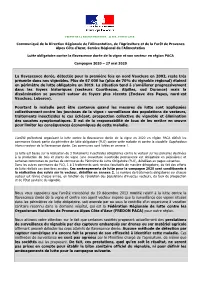 La Flavescence Dorée, Détectée Pour La Première Fois En Nord Vaucluse En 2002, Reste Très Présente Dans Nos Vignobles