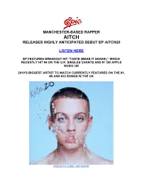 Manchester-Based Rapper Releases Highly Anticipated