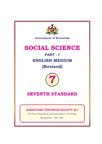 SOCIAL SCIENCE PART - I ENGLISH MEDIUM (Revised) 7